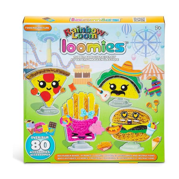 Loomies Food-Themed Craft Kit – Create Cute & Fun Food Characters - Picture 1 of 4